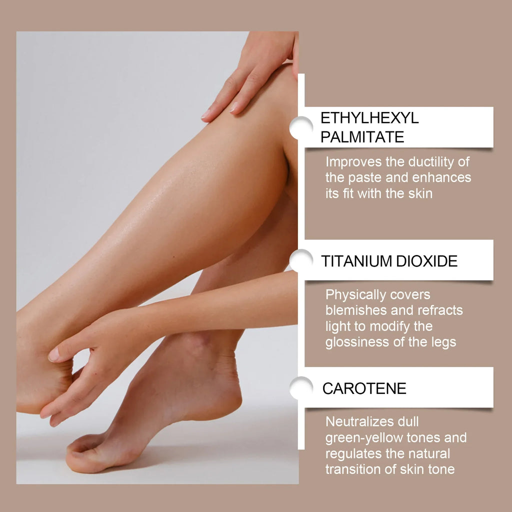 OceAura Leg Makeup Cream – Body Foundation & Fake Tan Lotion