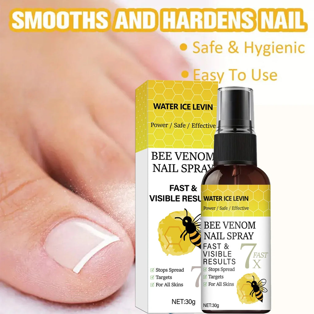 Bee Venom Nail Spray – Strengthen Nails with Hyaluronic Acid