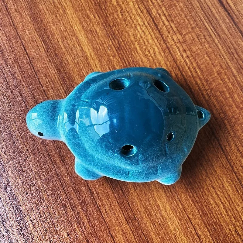Hot-selling 6-hole Ocarina Wholesale Turtle Shaped Crafts Children's