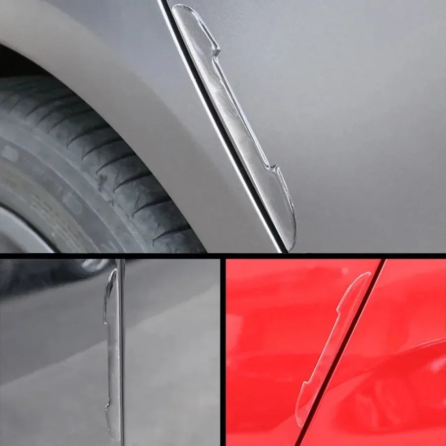 Car Door Transparent Anti-collision Protector Bar Stickers Rearew