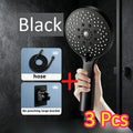 5-Mode High Pressure Handheld Shower Head | Black Water Saving