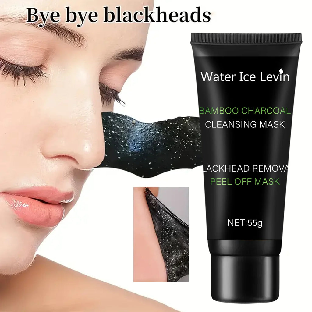 Bamboo Charcoal Peel-Off Mask – Deep Cleansing & Exfoliating