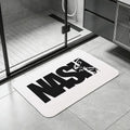 Fishing Logo Diatomite Bath Mat – Quick Dry & Anti-Slip