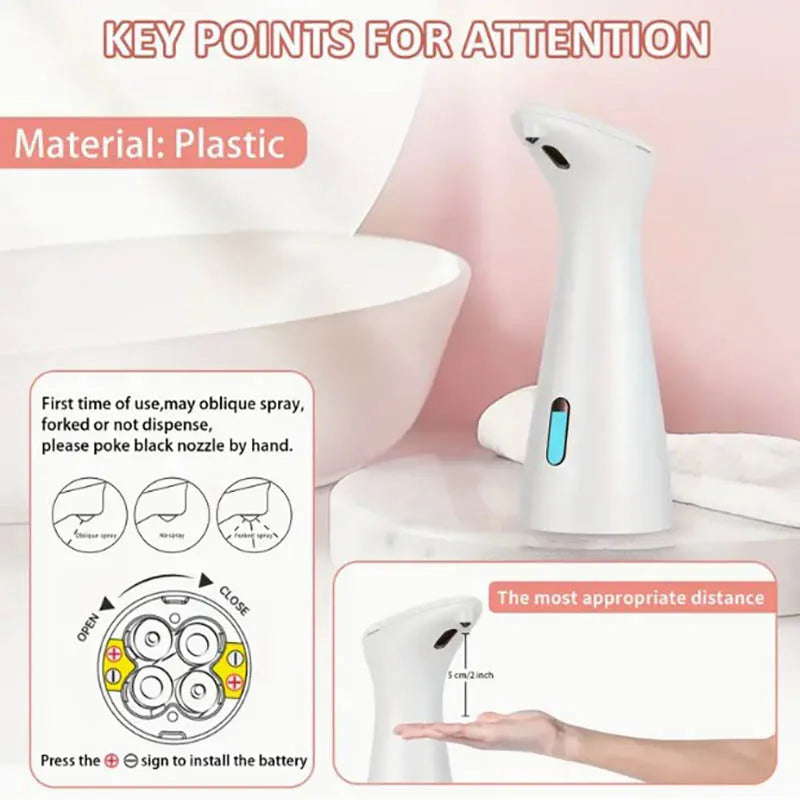 Automatic Touchless Sensor Soap Dispenser | 200ml Smart Pump