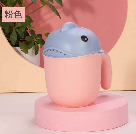 Multi-functional Clownfish Shampoo Cup Baby Rinser Children Washing
