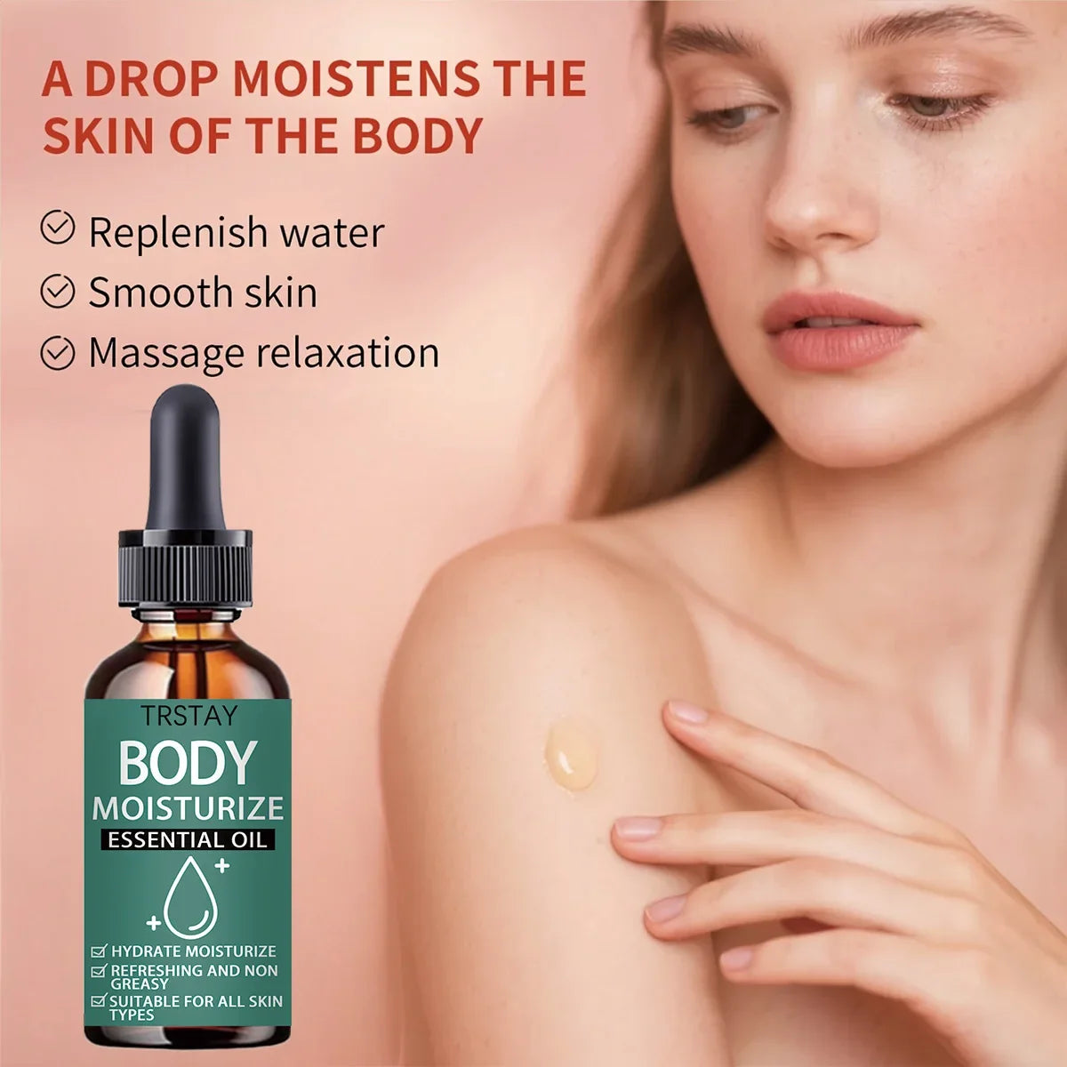 TRSTAY Body Moisturizing Essential Oil – All Skin Types