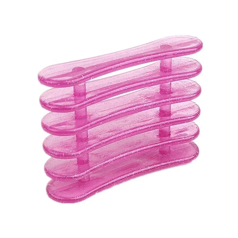10-Pack Nail Art Brush Holder | 5-Grid UV Gel Pen Stand