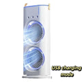 3-in-1 Desktop Fan Humidifier & LED Night Light | USB Cooler