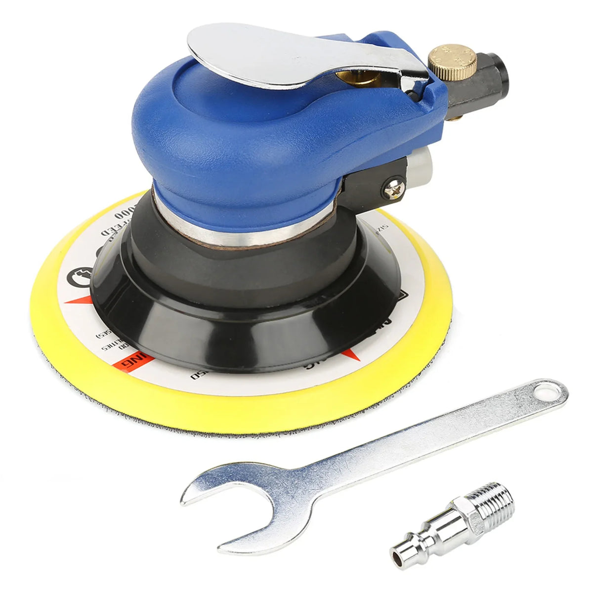 AT 980 5 6 Air Random Orbital Sander Round Polisher Pneumatic Hand