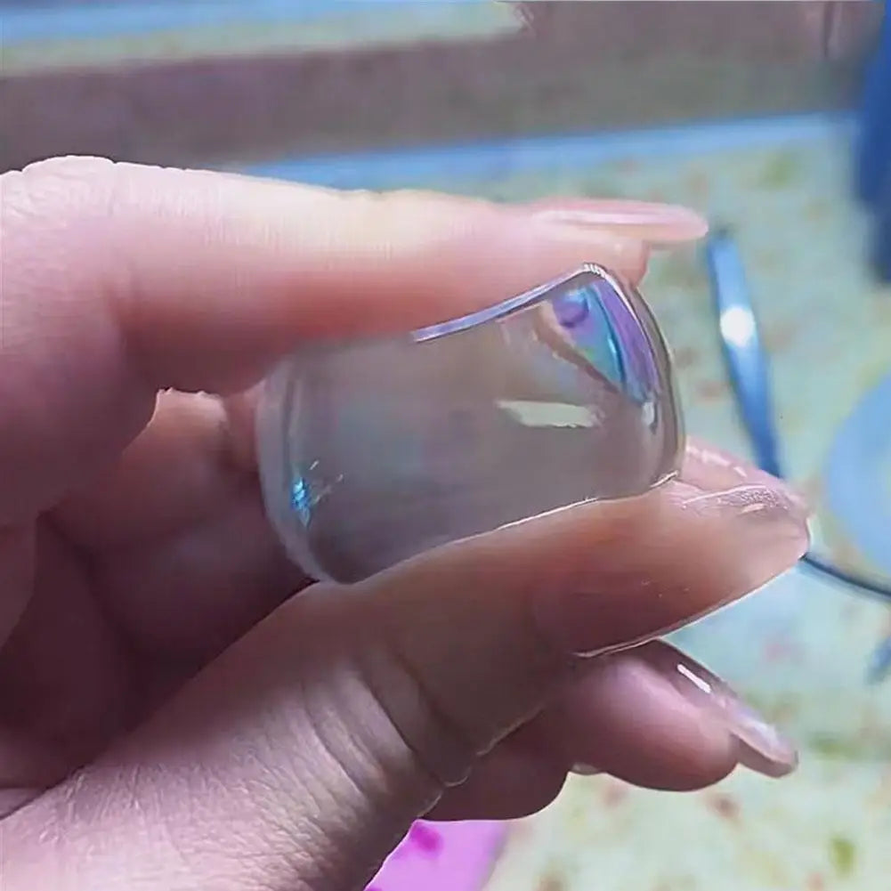 Ice Cube Squishy Fidget Toy | Clear Squeeze Stress Ball – TPR