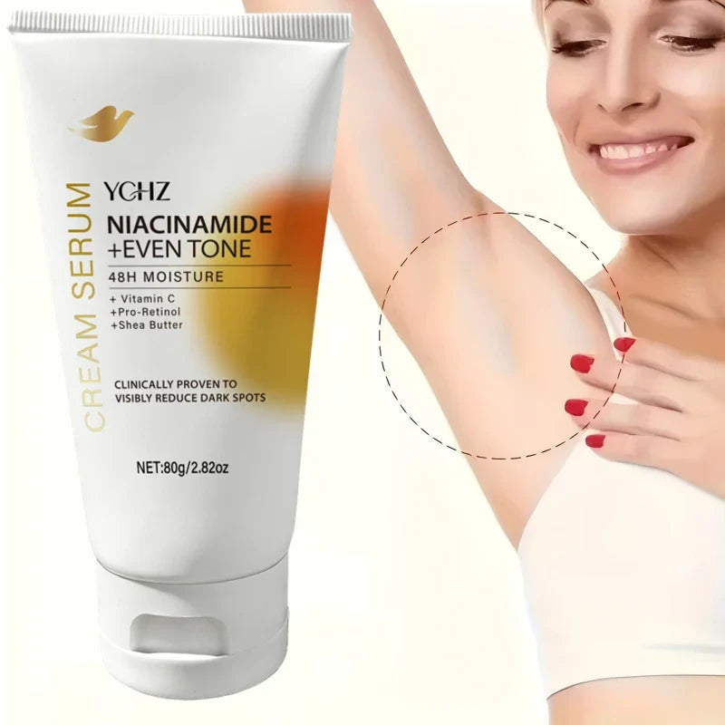YCHZ Face & Body Brightening Cream – Even Tone, 80g