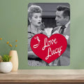 I Love Lucy Classic TV Show Metal Poster Sign – Retro Décor