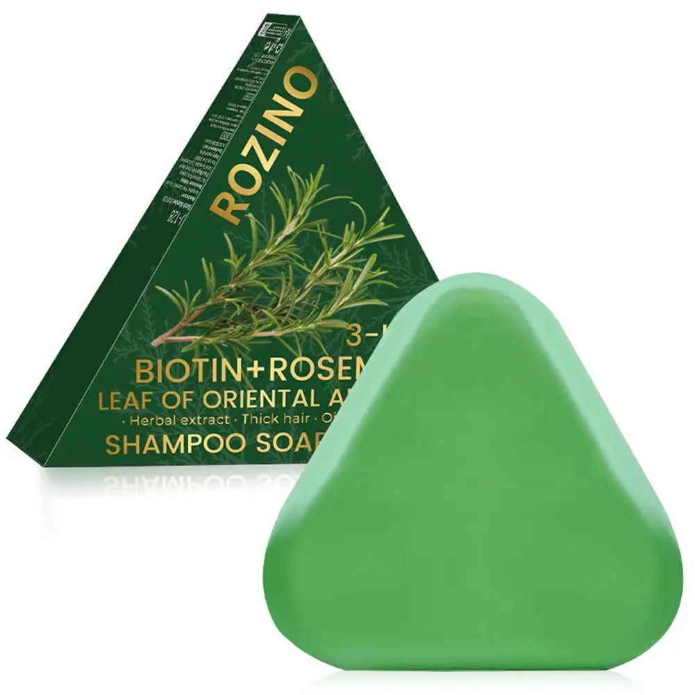 BIOAOUA Thuja & Usman Grass Solid Shampoo Bar – All Hair Types