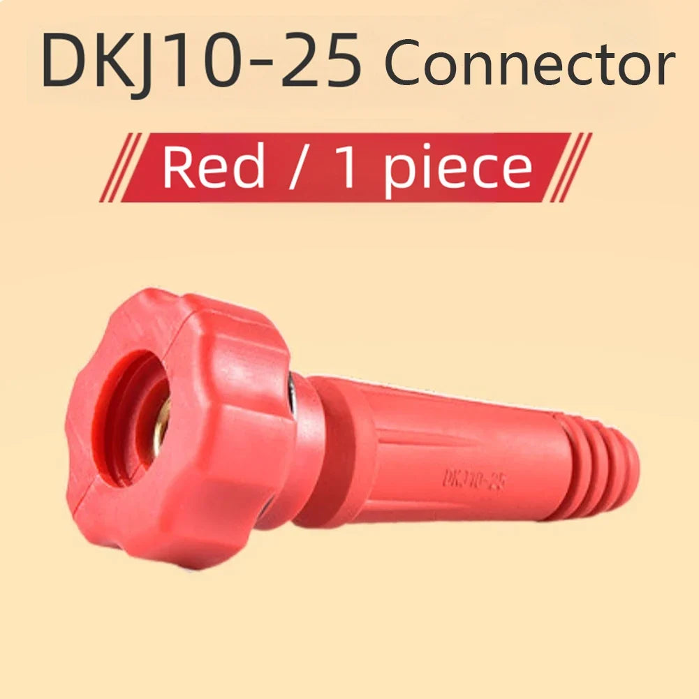 Welding Projects DKJ10-25 Connector Thai Cable Work Environment Red