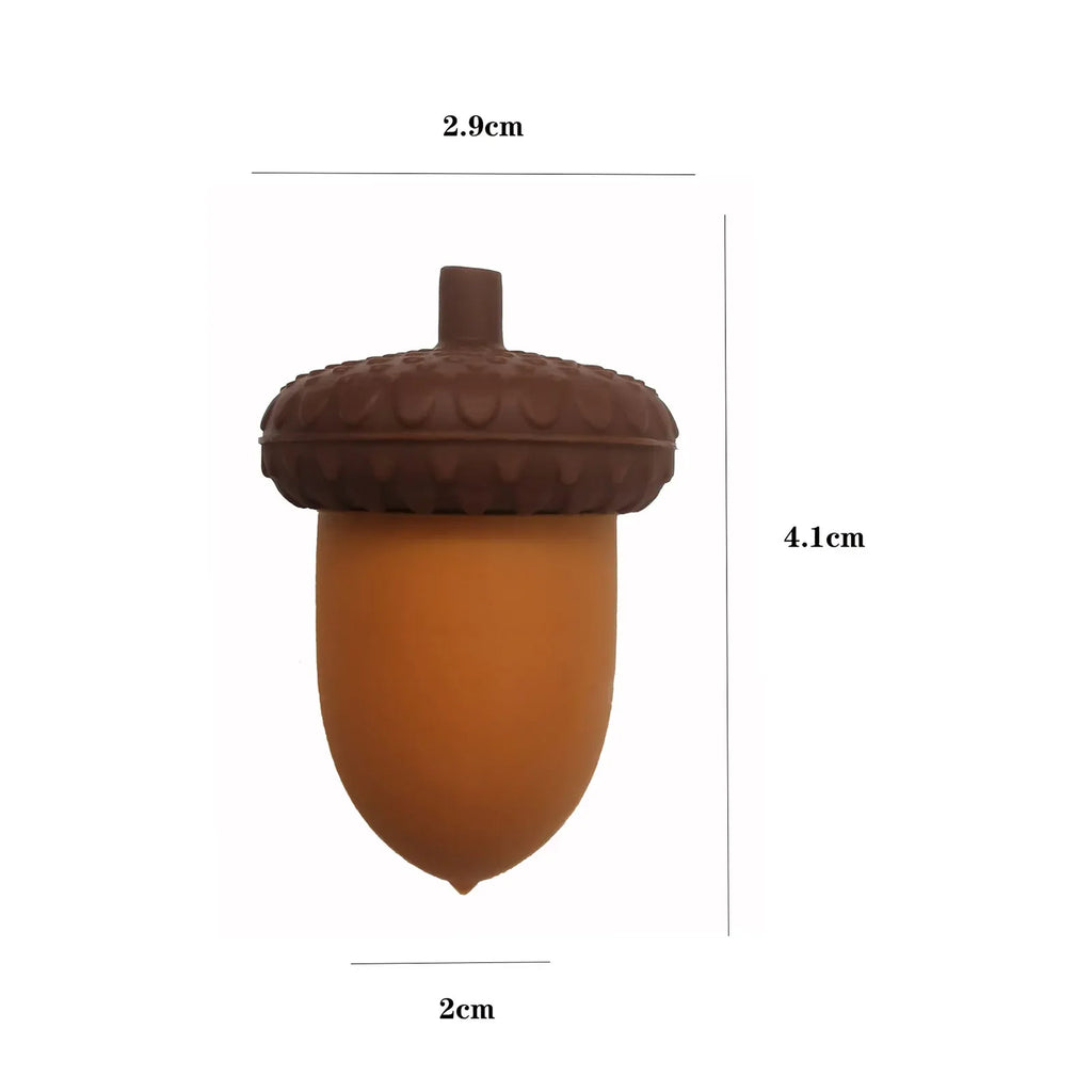 Silicone Wine Bottle Stoppers – Pinecone & Chestnut Design