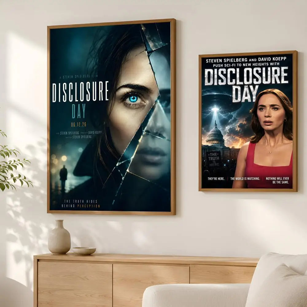 Movie Disclosure Day HD Self-Stick Wall Art Poster – Waterproof