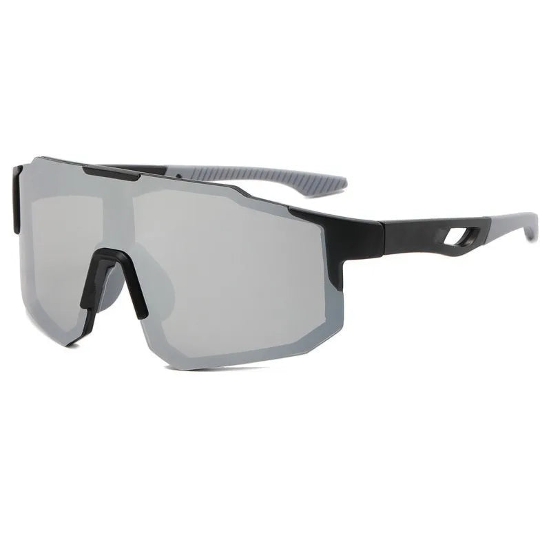 Oversized UV400 Wraparound Sports Sunglasses – Cycling & Hiking
