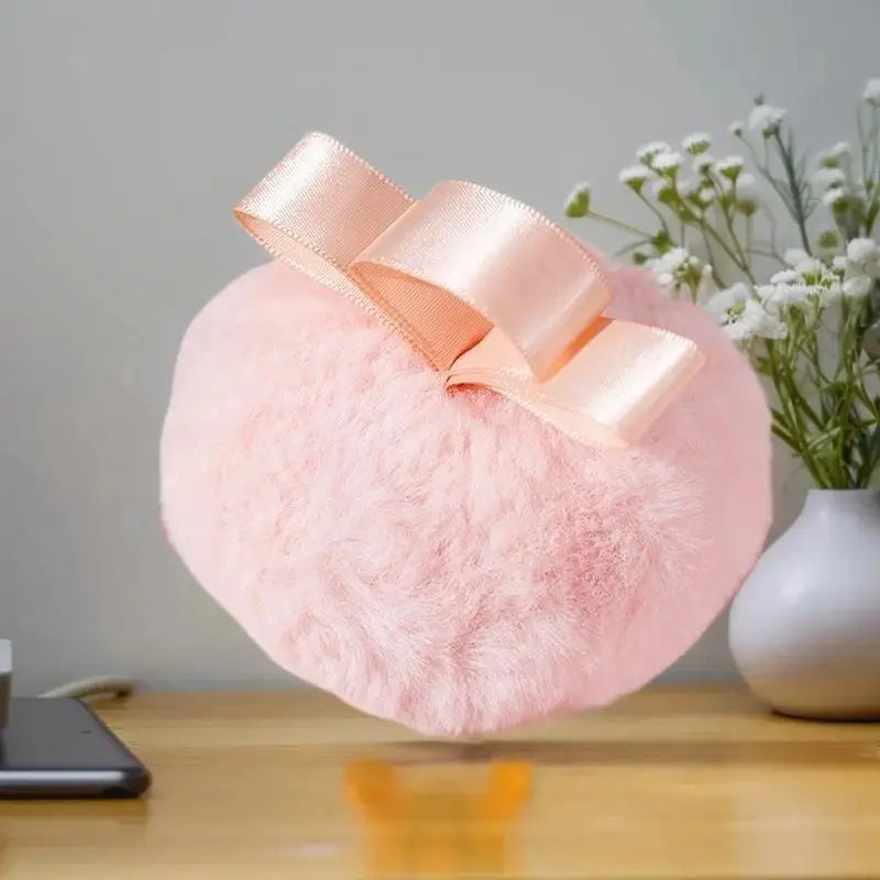 Fluffy Highlighter Powder Puff Ball – Face & Body Glow