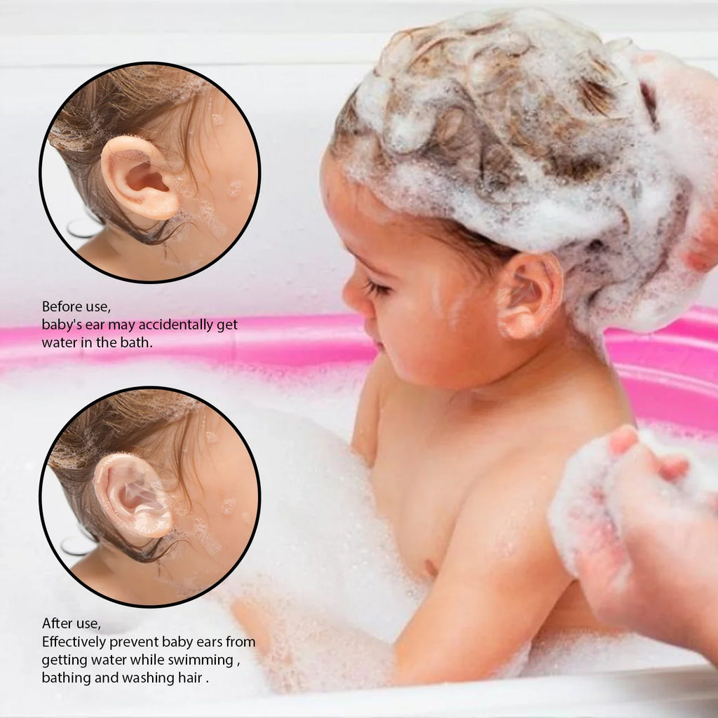Baby Waterproof Ear Protection Stickers – Bath & Swimming
