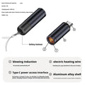 USB-C Flameless Electric Lighter | Blow Ignite & Auto Shut-Off