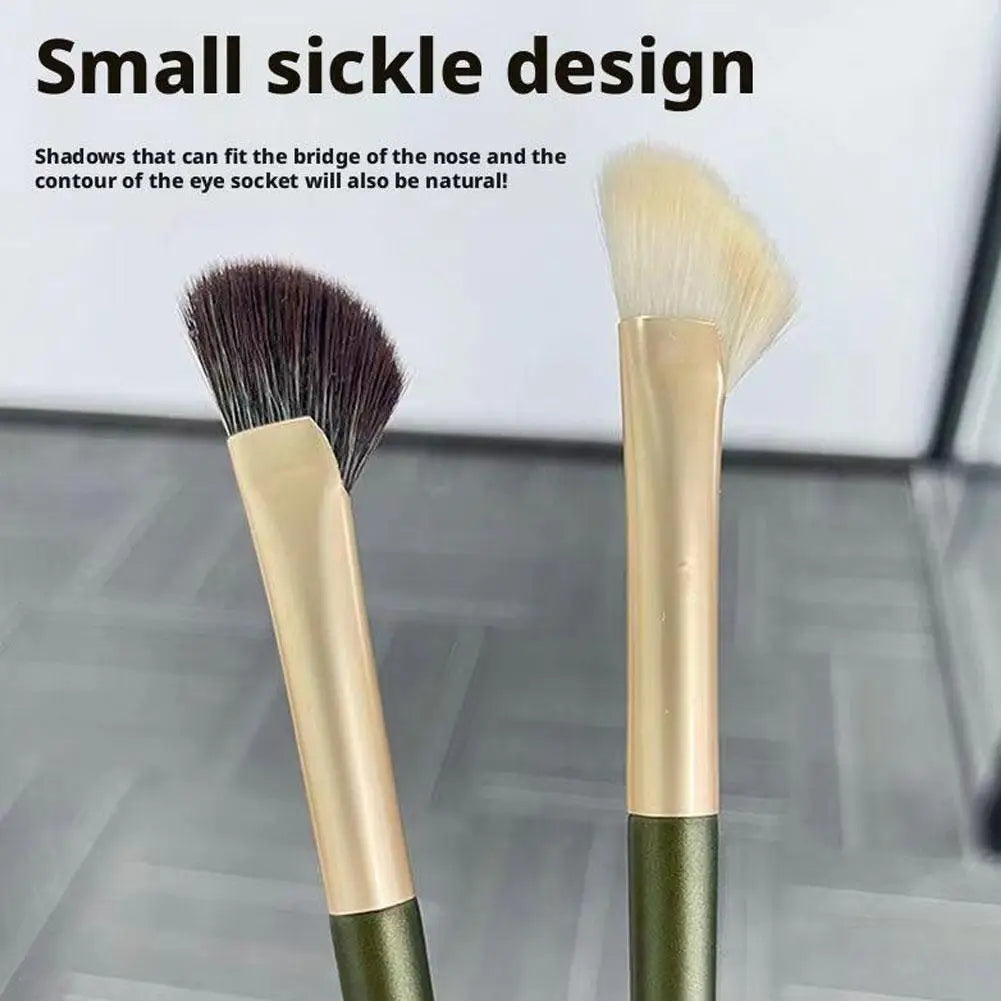 Contour Makeup Brush Set – Highlighter, Blush & Nose Shadow