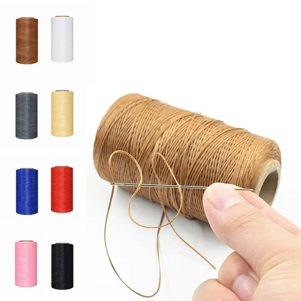 150D Waxed Leather Sewing Thread 0.8mm 260M Hand Stitching