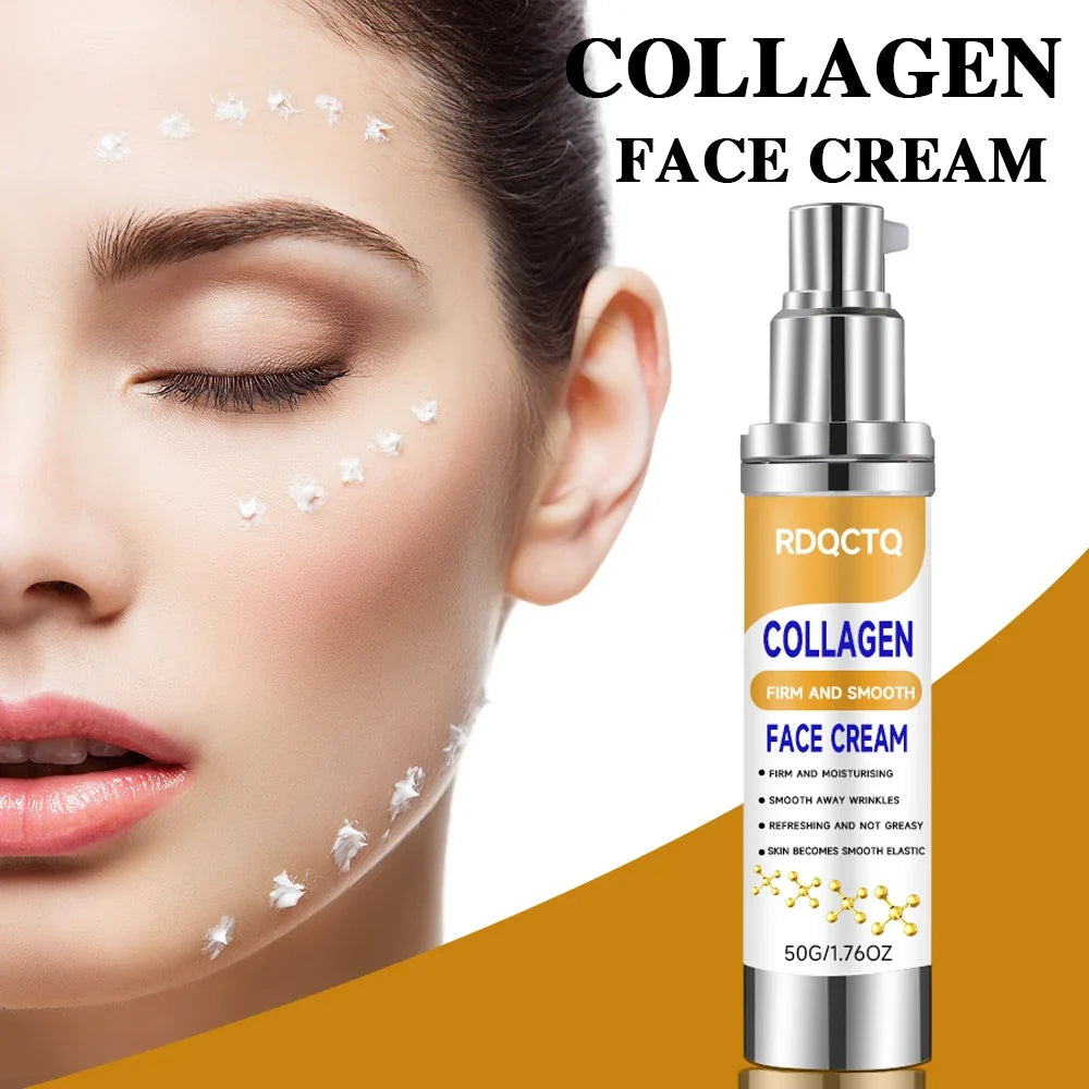 Collagen Face Cream – Firming, Hydrating Lightweight Moisturizer