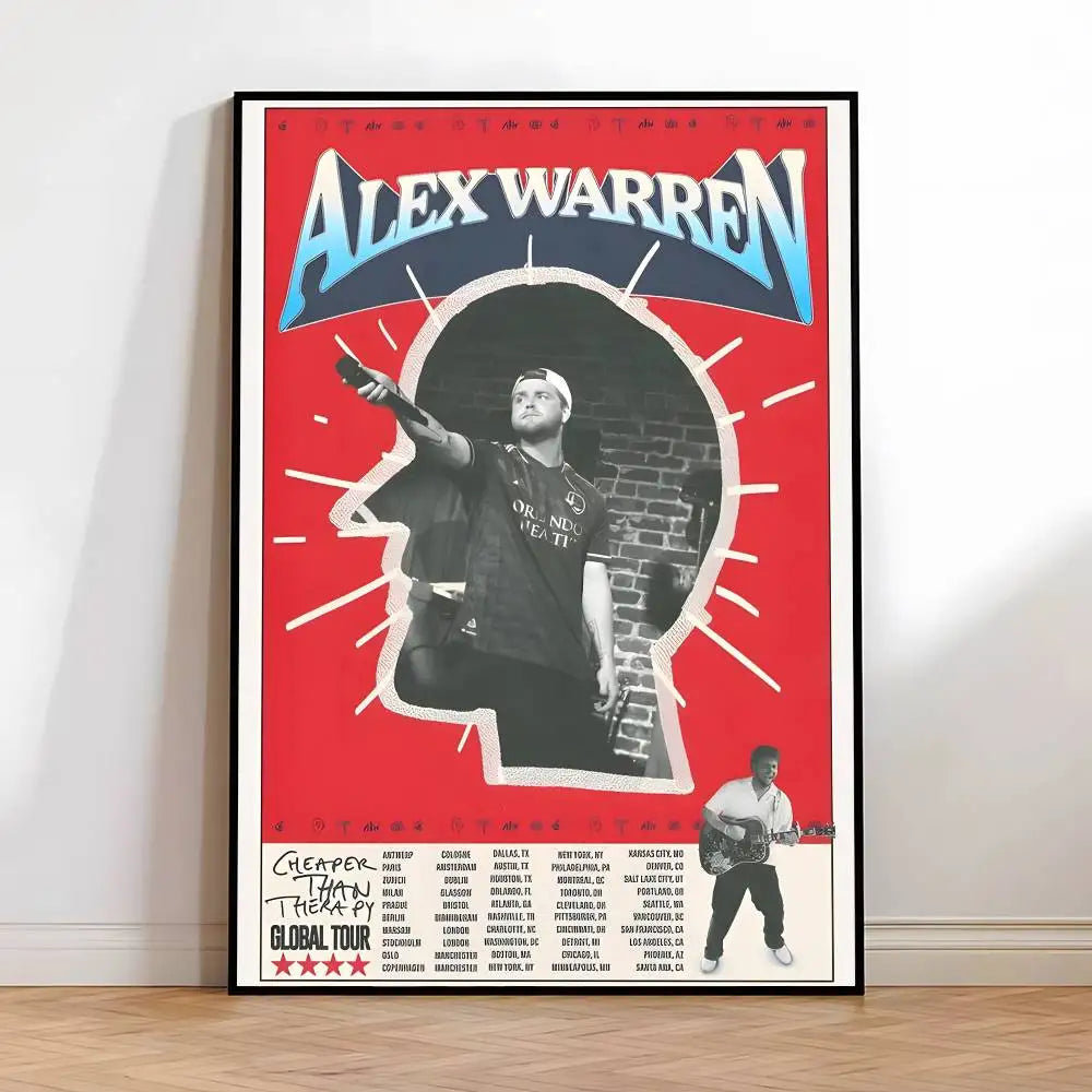 Alex Warren Ordinary Album HD Poster – Self-Adhesive Wall Art