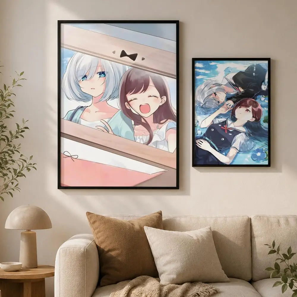 Anime Kimi to Tsuzuru Utakata PVC Wall Poster – Peel & Stick HD
