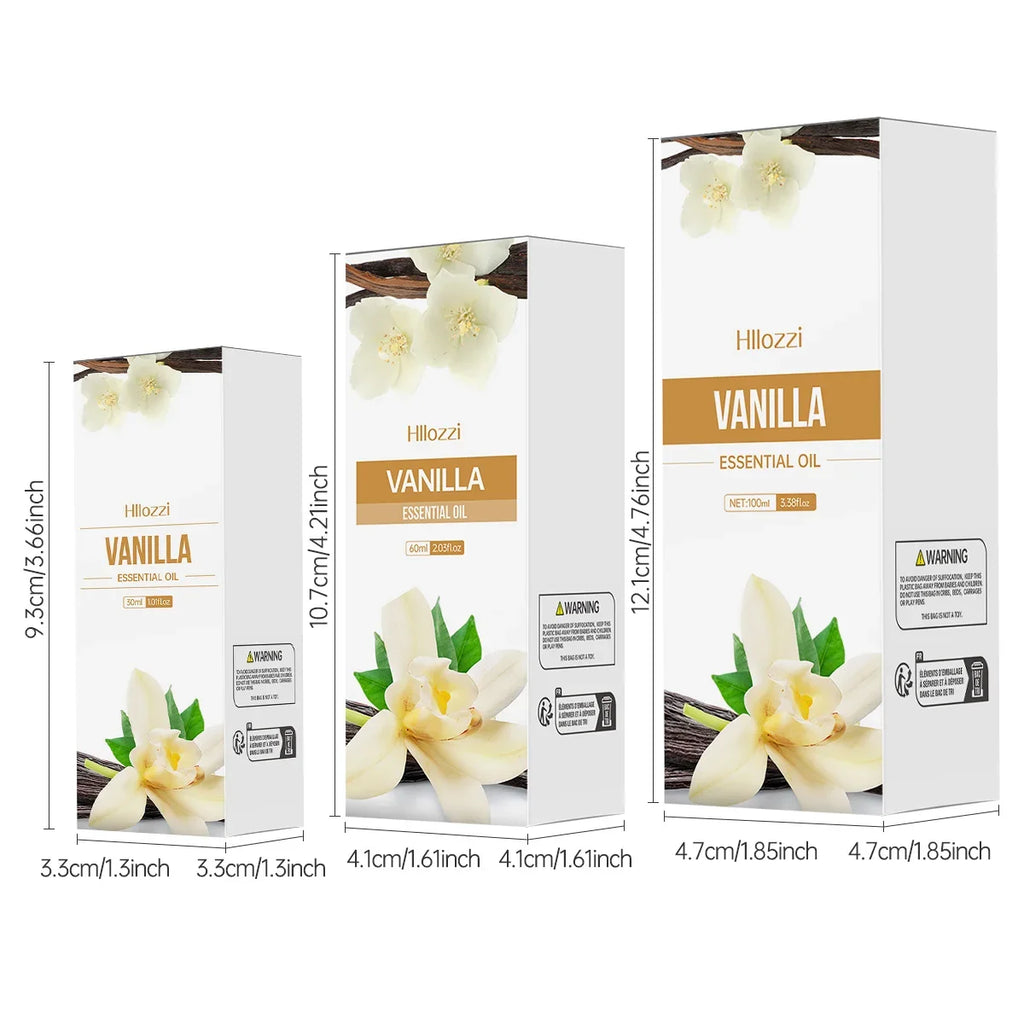 Vanilla Essential Oil – Hydrating Aromatherapy Skin Care 30–100ml