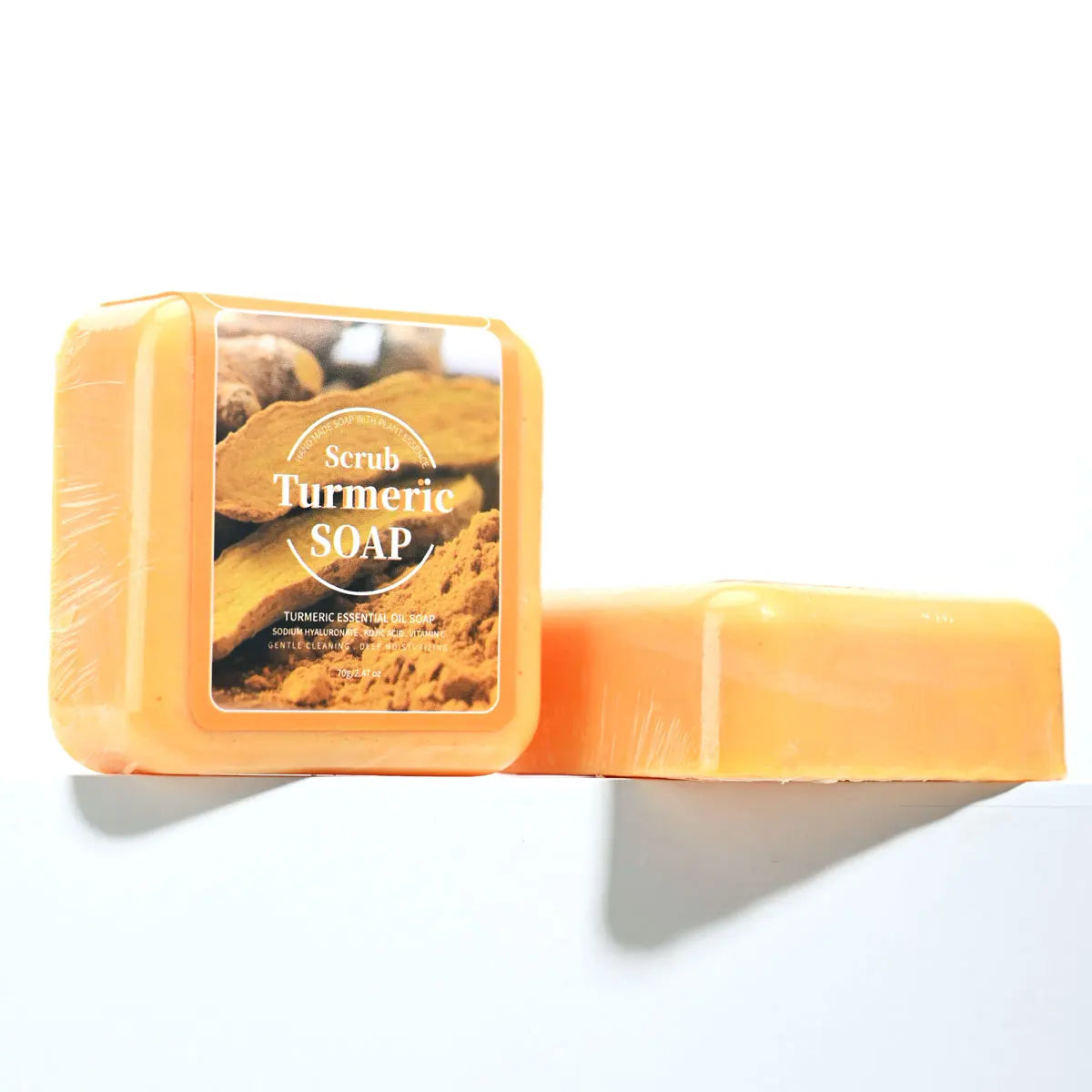 Turmeric Essential Oil Soap – Citric Acid & Vitamin C | 70g Bar