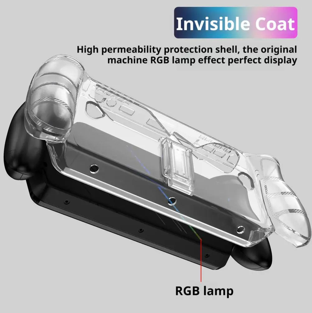 TPU Clear Case for ROG Ally X – Shockproof + Kickstand
