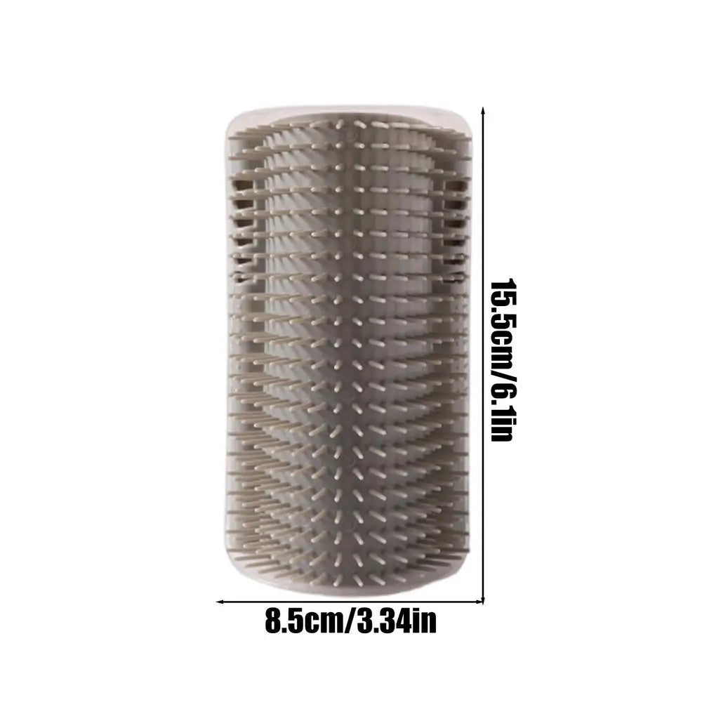 Wall Mounted Self-Cleaning Pet Grooming Brush & Comb