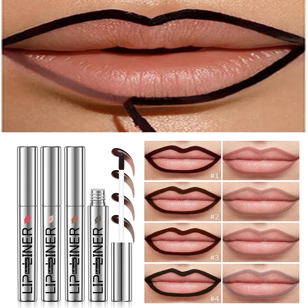 Peel-Off Matte Lip Liner Tattoo – Waterproof Long-Lasting Tint