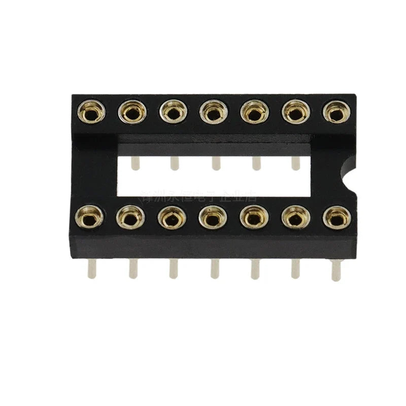 Lot Round Hole IC Sockets Spacing Solder Socket DIP6 DIP8 DIP14 DIP16