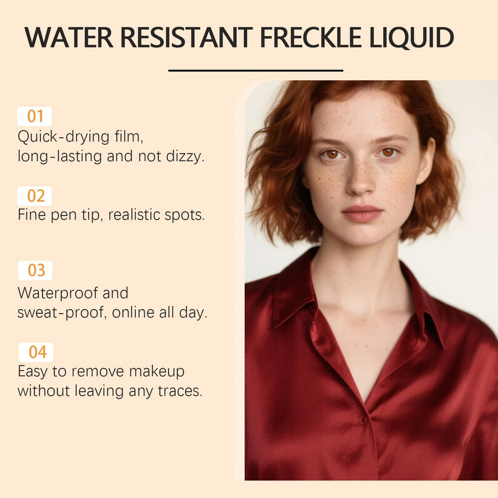 Waterproof Faux Freckle Pen – Realistic Long-Lasting Stamp