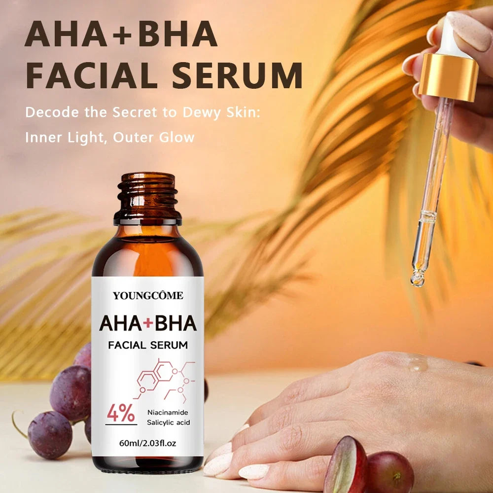 AHA 30% BHA 2% Exfoliating Face Peel Serum | YOUNGCOME
