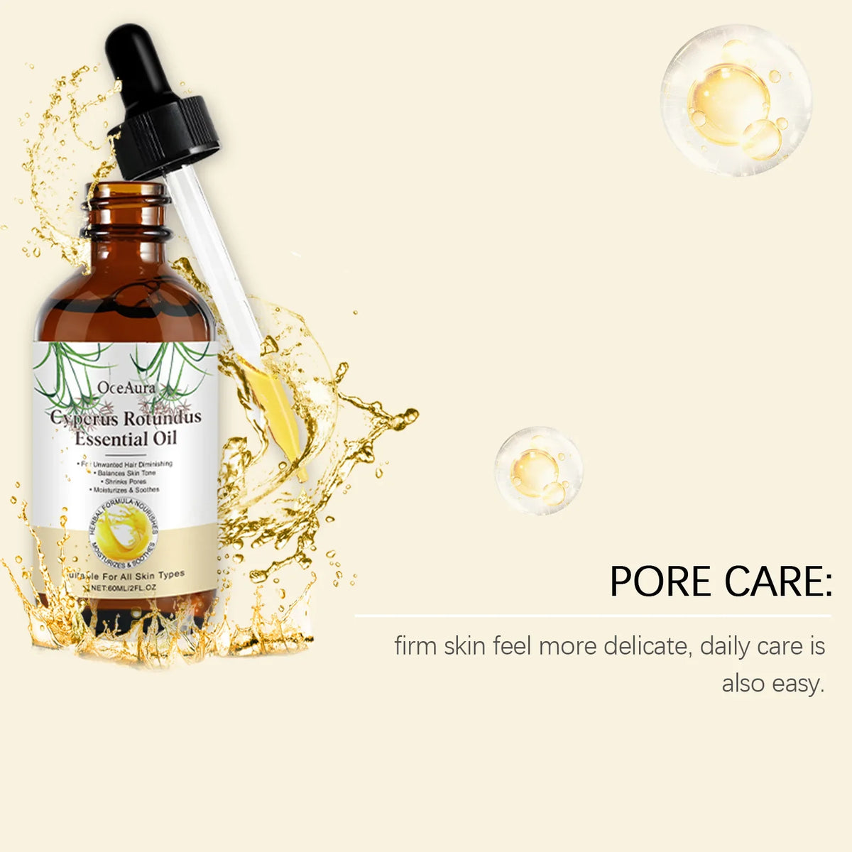 Herbal Hair Removal Oil – Smooth, Gentle & Refreshing Skin