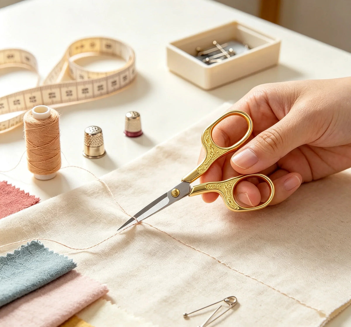 Retro Stainless Steel Embroidery Scissors – Tailor Shears
