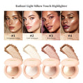 Lakerain Baked Shimmer Highlighter Powder – Waterproof, 4 Shades