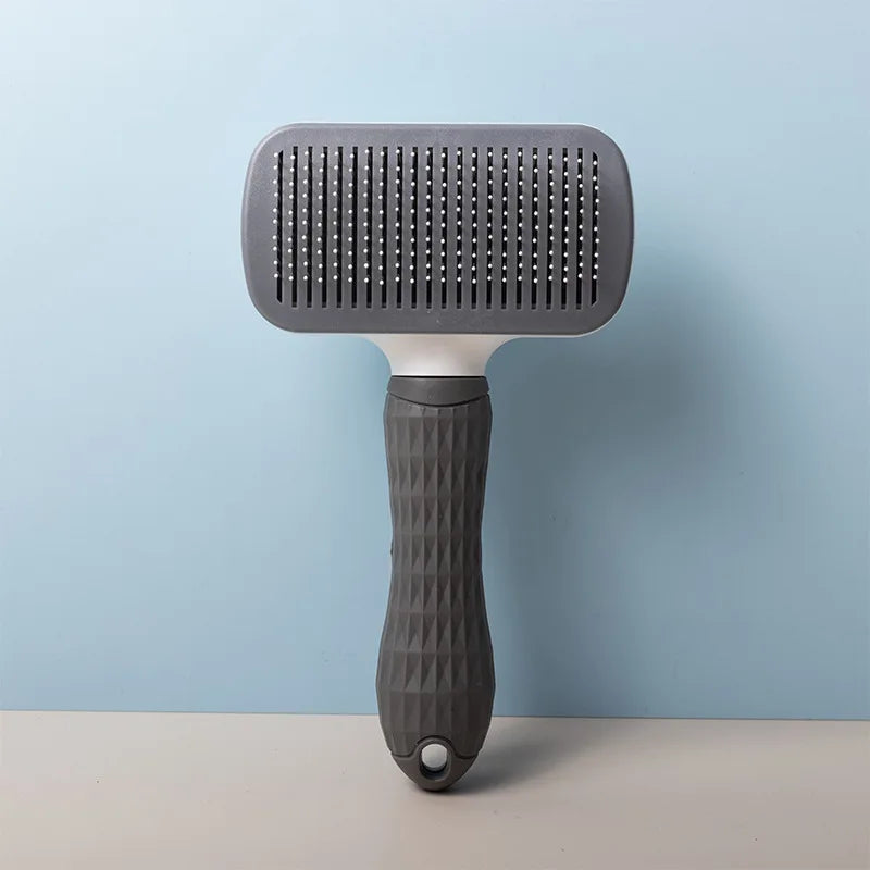 Self-Cleaning Pet Grooming Brush for Dogs & Cats