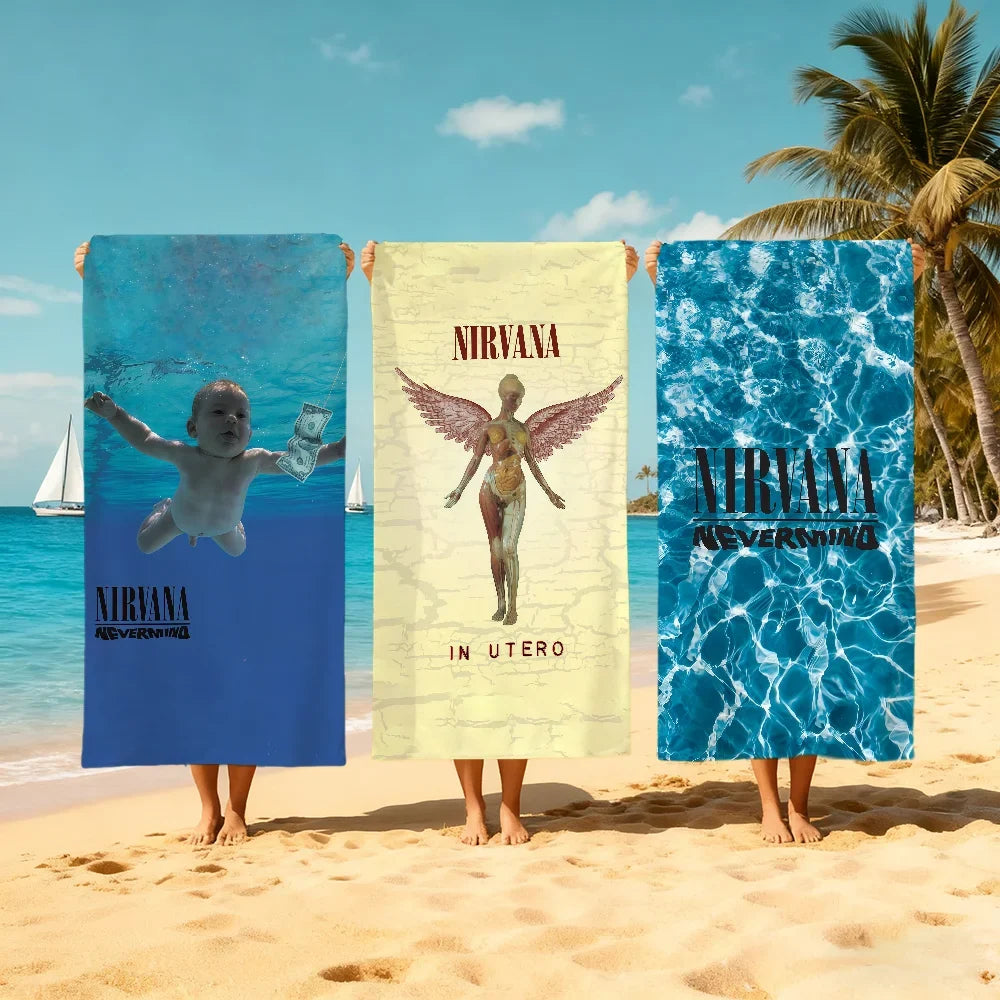 Quick-Dry Beach Towel | Soft Pool Travel Gym Towel – 11 Sizes