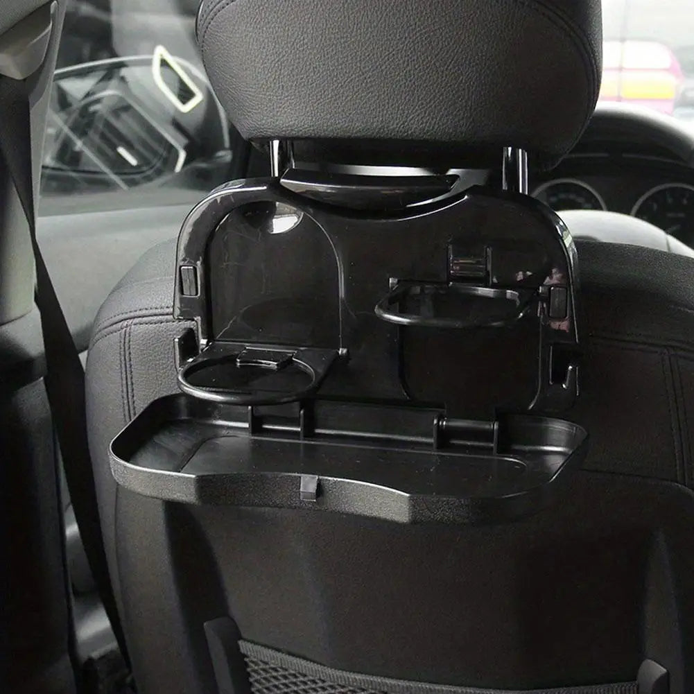 Foldable Car Backseat Tray | Cup Holder & Seat Organizer