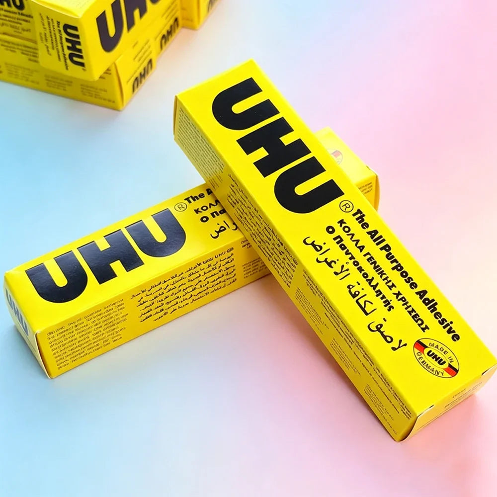 UHU All-Purpose Clear Glue 35ml – Fast Drying & Permanent Bond