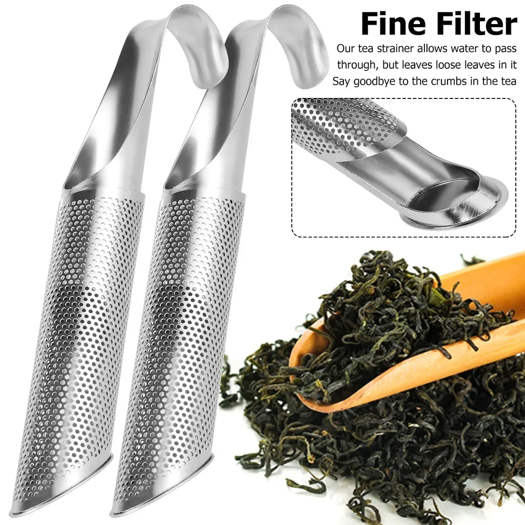 Stainless Steel Tea Infuser Wand | Loose Leaf Tea Strainer