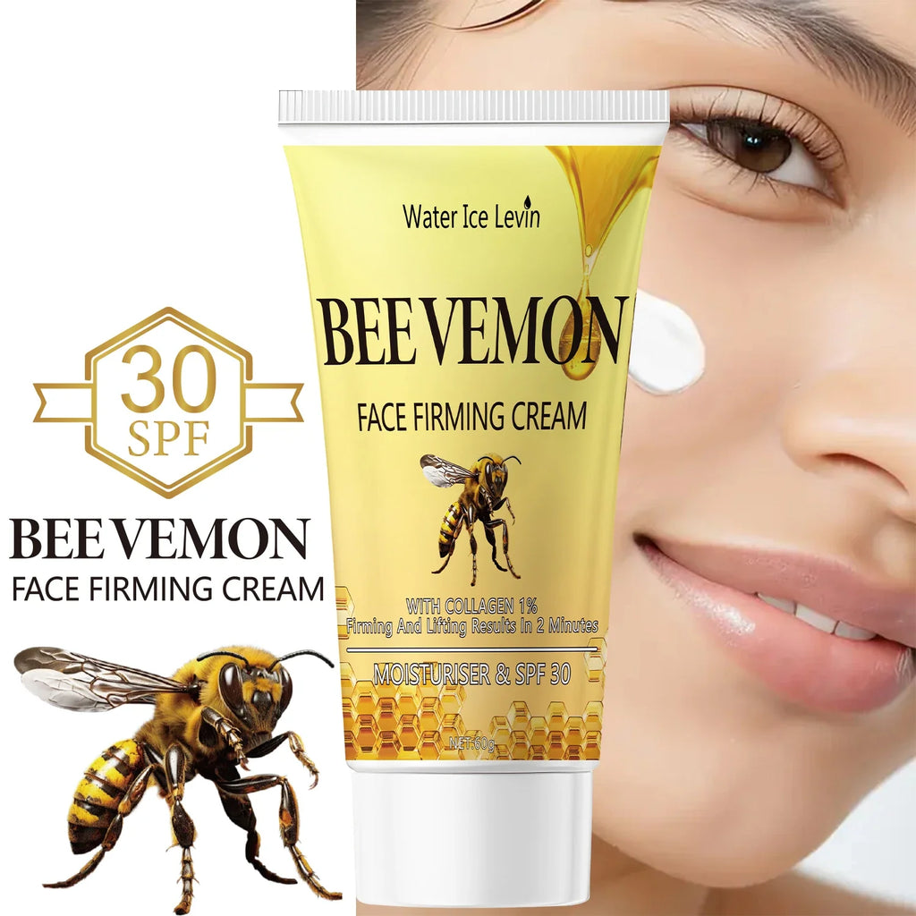Bee Venom Face Firming Cream | 1% Collagen & SPF 30 | 60g