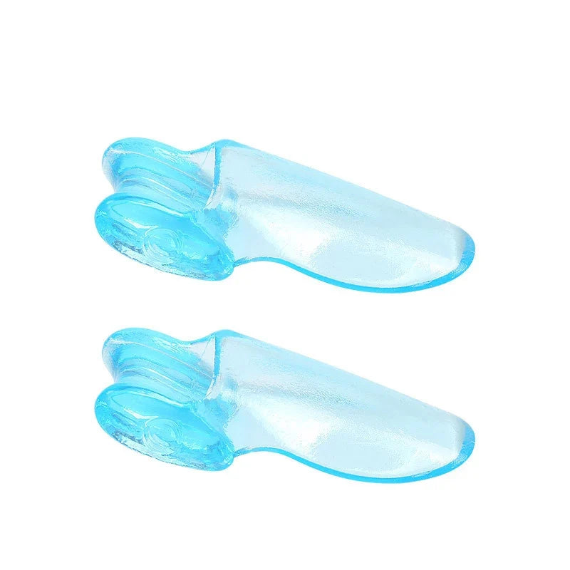 2-Pack Silicone Gel Toe Separators – Soft Toe Spacer Sleeves