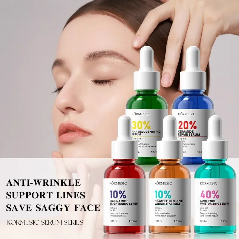 AHA Niacinamide Brightening Serum – Ceramide & Hexapeptide