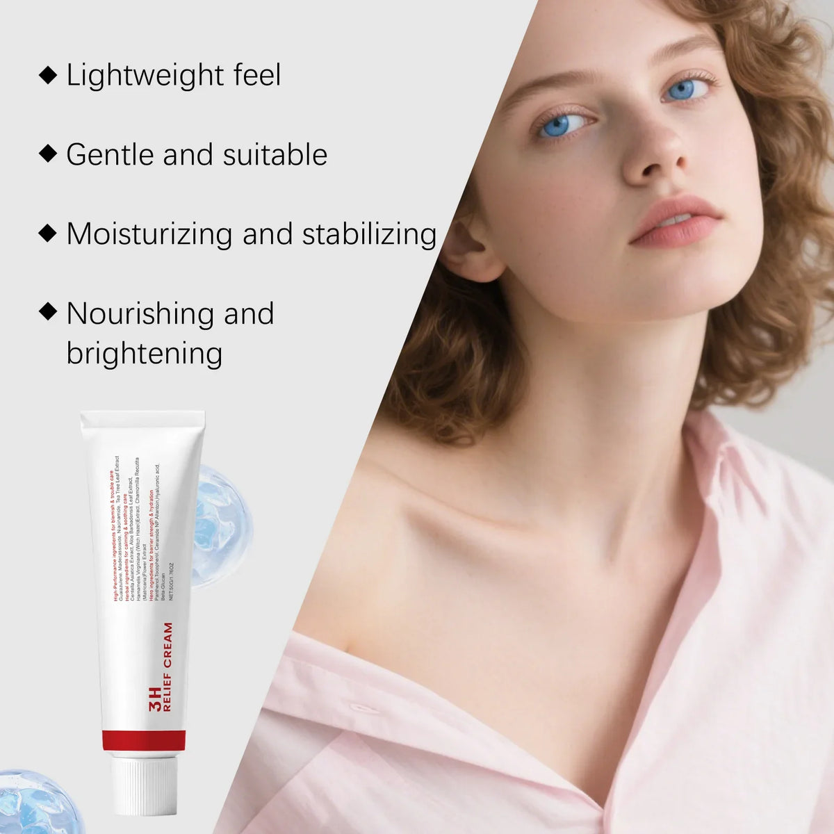 Centella & Nicotinamide Face Cream – Hydrate, Brighten & Calm