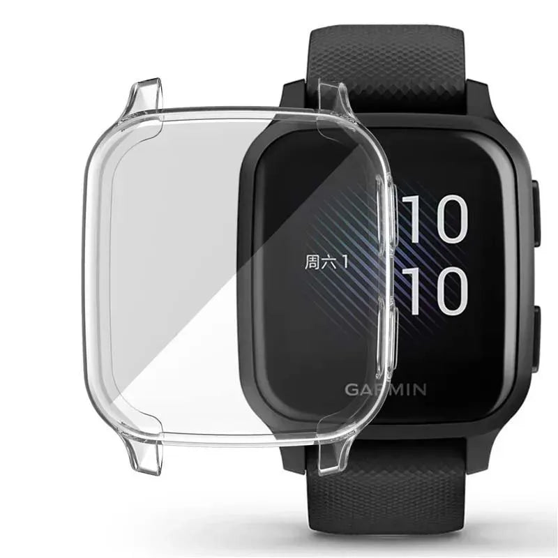 TPU Case for Garmin Venu SQ, SQ2 & SQ Music – Screen Protector